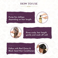 How to use khadi red onion shampoo 