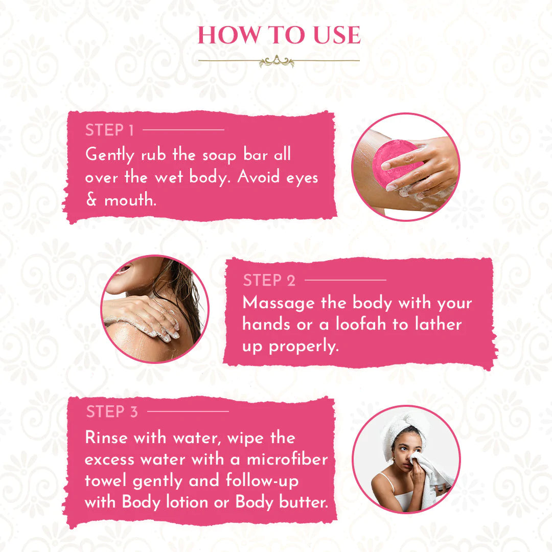 how to use khadi rose water soap