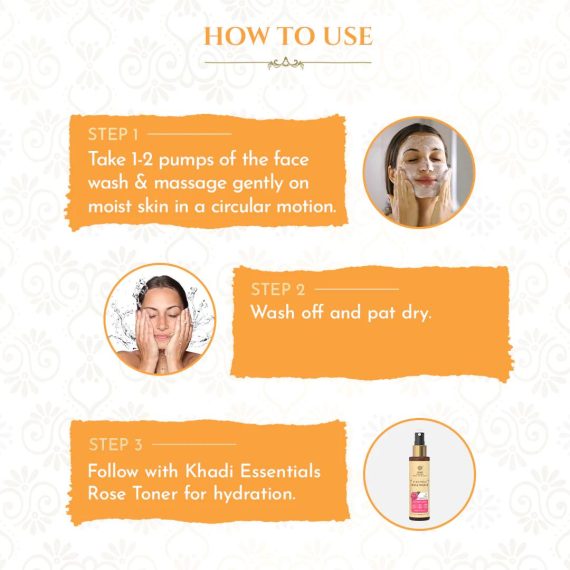 How to use khadi vitamin-c facewash