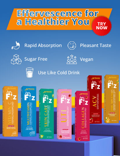 Pranic Healthcare fiz products mobile banner