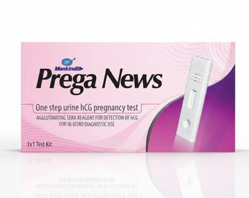 Prega News One Step Urine HCG Pregnancy Test Kit – Ultra-Sensitive Home Pregnancy Device with 99.9% Clinical Accuracy | Results in 5 Minutes | India’s #1 Trusted Brand