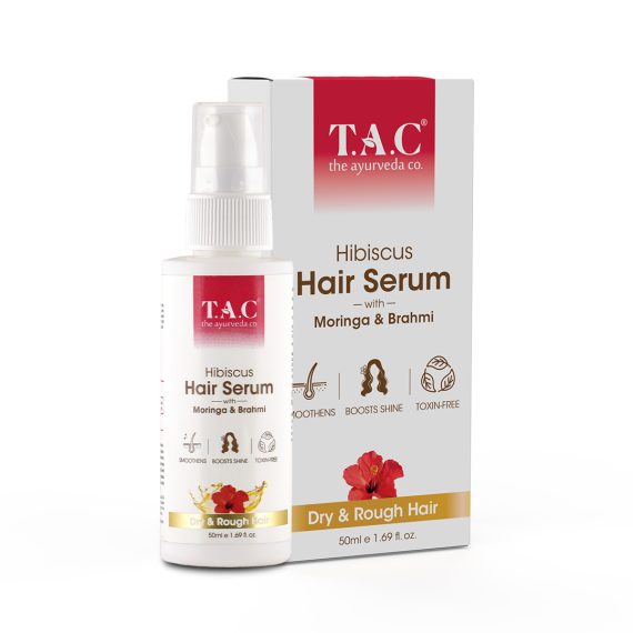 TAC Hibiscus hair serum bottle
