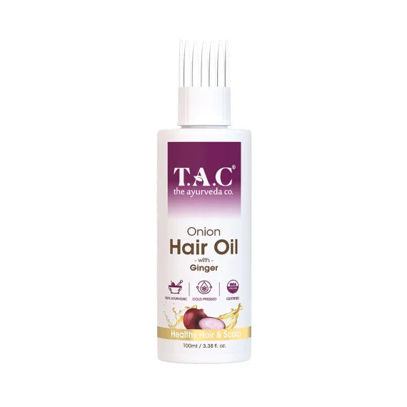 TAC onion hair oil bottle